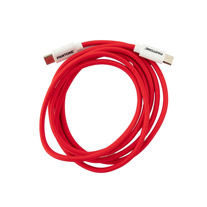 Celly, Cavo USB-C a USB-C con Connettore Reversibile per Ricarica Veloce, Lunghezza 1,5 m, Connettori in PVC e Rivestimento in Nylon Anti-piegamento, Carica e Trasferimento Dati Rapidi
