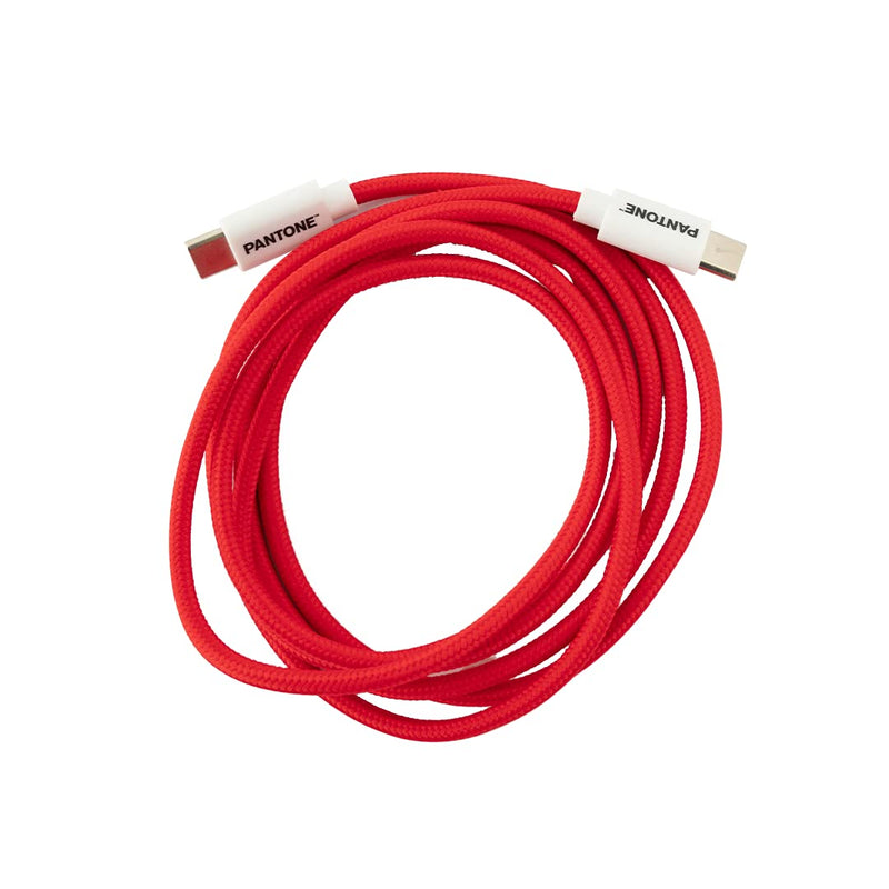 Celly, Cavo USB-C a USB-C con Connettore Reversibile per Ricarica Veloce, Lunghezza 1,5 m, Connettori in PVC e Rivestimento in Nylon Anti-piegamento, Carica e Trasferimento Dati Rapidi