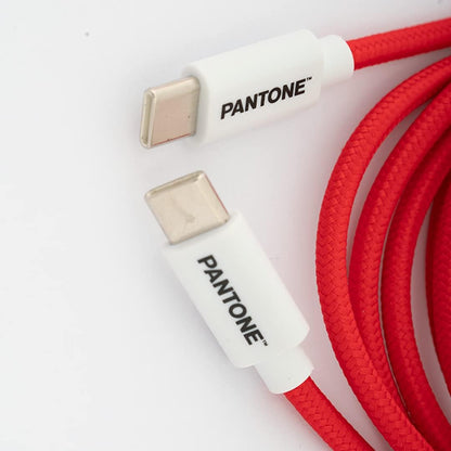 Celly, Cavo USB-C a USB-C con Connettore Reversibile per Ricarica Veloce, Lunghezza 1,5 m, Connettori in PVC e Rivestimento in Nylon Anti-piegamento, Carica e Trasferimento Dati Rapidi
