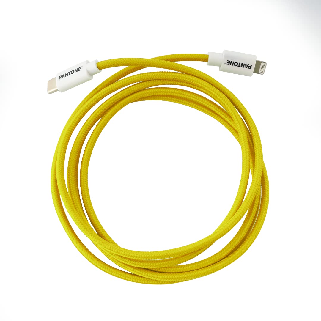 Celly, Cavo USB-C a Lightning Compatibile con Dispositivi Apple e Sistema iOS, Lunghezza 1,5 m, Potenza Supportata 60W, Connettori in PVC e Rivestimento in Nylon Anti-piegamento