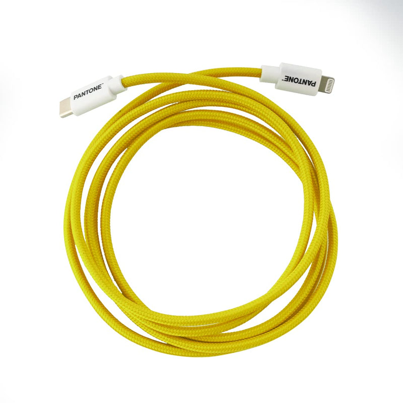 Celly, Cavo USB-C a Lightning Compatibile con Dispositivi Apple e Sistema iOS, Lunghezza 1,5 m, Potenza Supportata 60W, Connettori in PVC e Rivestimento in Nylon Anti-piegamento