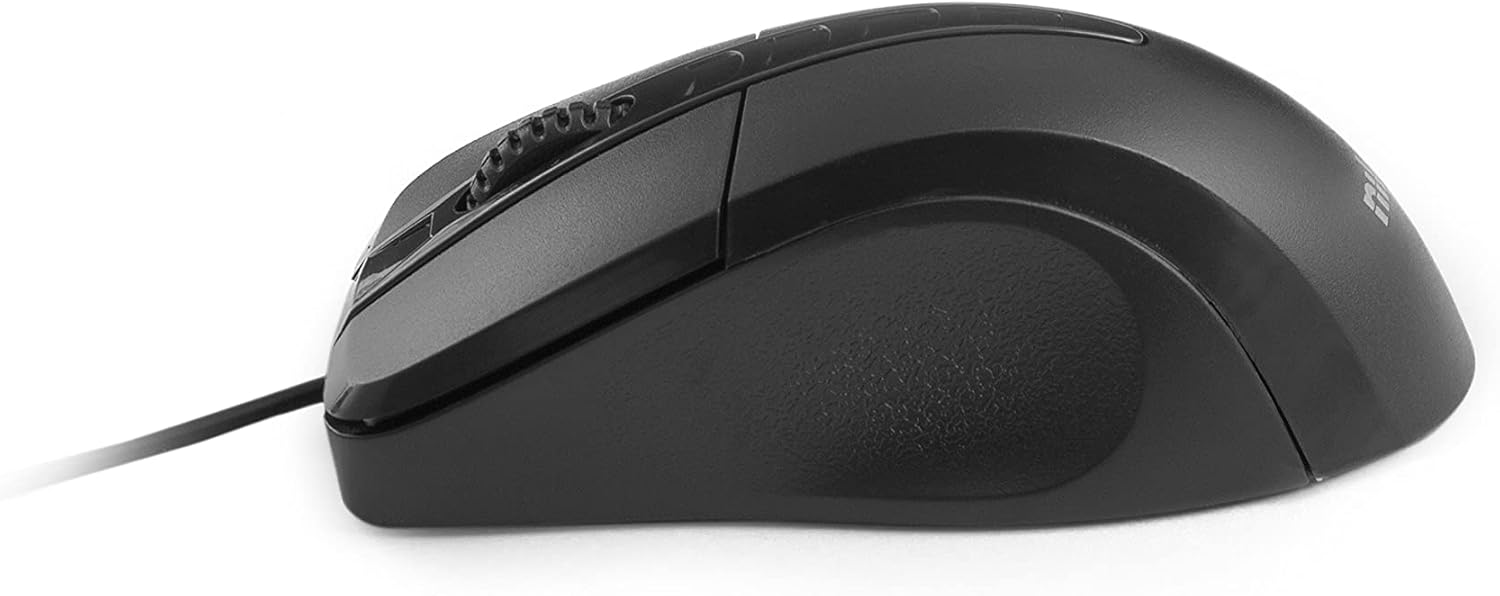 Nilox Optical Mouse USB 1000DPI, Black