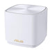 Asus XD4 AX1800 Whole-Home Dual-band Mesh WiFi 6 System - Life-time free network security, parental controls, MU-MIMO support, Traditional QoSCoverage up to 185 Sq. Meter/2000 Sq. ft. for 1pk 1 PACK WHITE WIFI 6 AX1800 2 + BEDROOMS