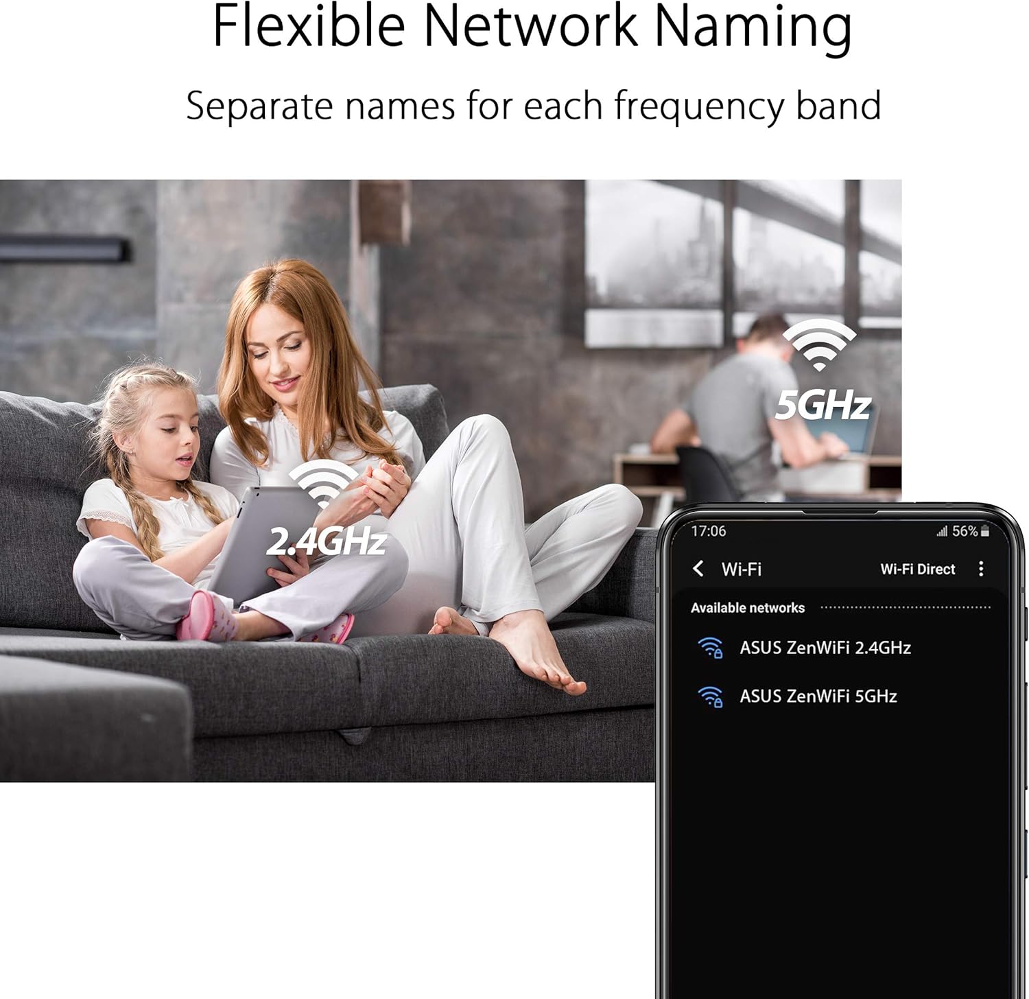 Asus XD4 AX1800 Whole-Home Dual-band Mesh WiFi 6 System - Life-time free network security, parental controls, MU-MIMO support, Traditional QoSCoverage up to 185 Sq. Meter/2000 Sq. ft. for 1pk 1 PACK WHITE WIFI 6 AX1800 2 + BEDROOMS