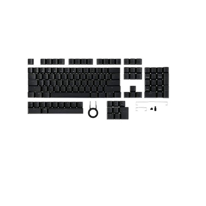 ASUS ROG PBT Keycap Set, Premium, Durable PBT Material Keycaps with Shortened Stems and Mid-Height Profiles, Providing Better Click Stability and Longer Lifespan, UK Layout