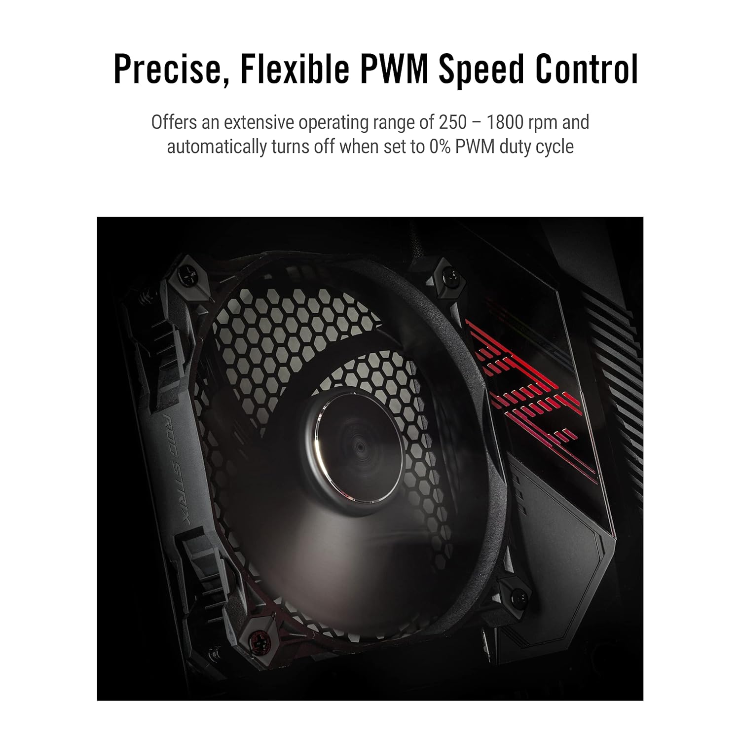 ASUSTEK - GAMING AND ACC PRODUCT ROG STRIX XF120 Single Pack Black ROG