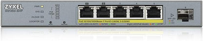 ZYXEL GS1350-6HP-EU0101F commutateur réseau Géré L2 Gigabit Ethernet (10/100/1000) Connexion Ethernet, supportant l'a