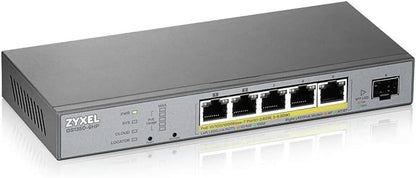 ZYXEL GS1350-6HP-EU0101F commutateur réseau Géré L2 Gigabit Ethernet (10/100/1000) Connexion Ethernet, supportant l'a