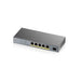 ZYXEL GS1350-6HP-EU0101F commutateur réseau Géré L2 Gigabit Ethernet (10/100/1000) Connexion Ethernet, supportant l'a