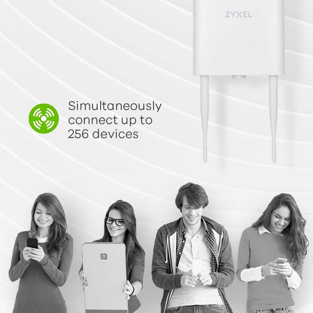 Zyxel NWA55AXE 1775 Mbit/s White Power over Ethernet (PoE