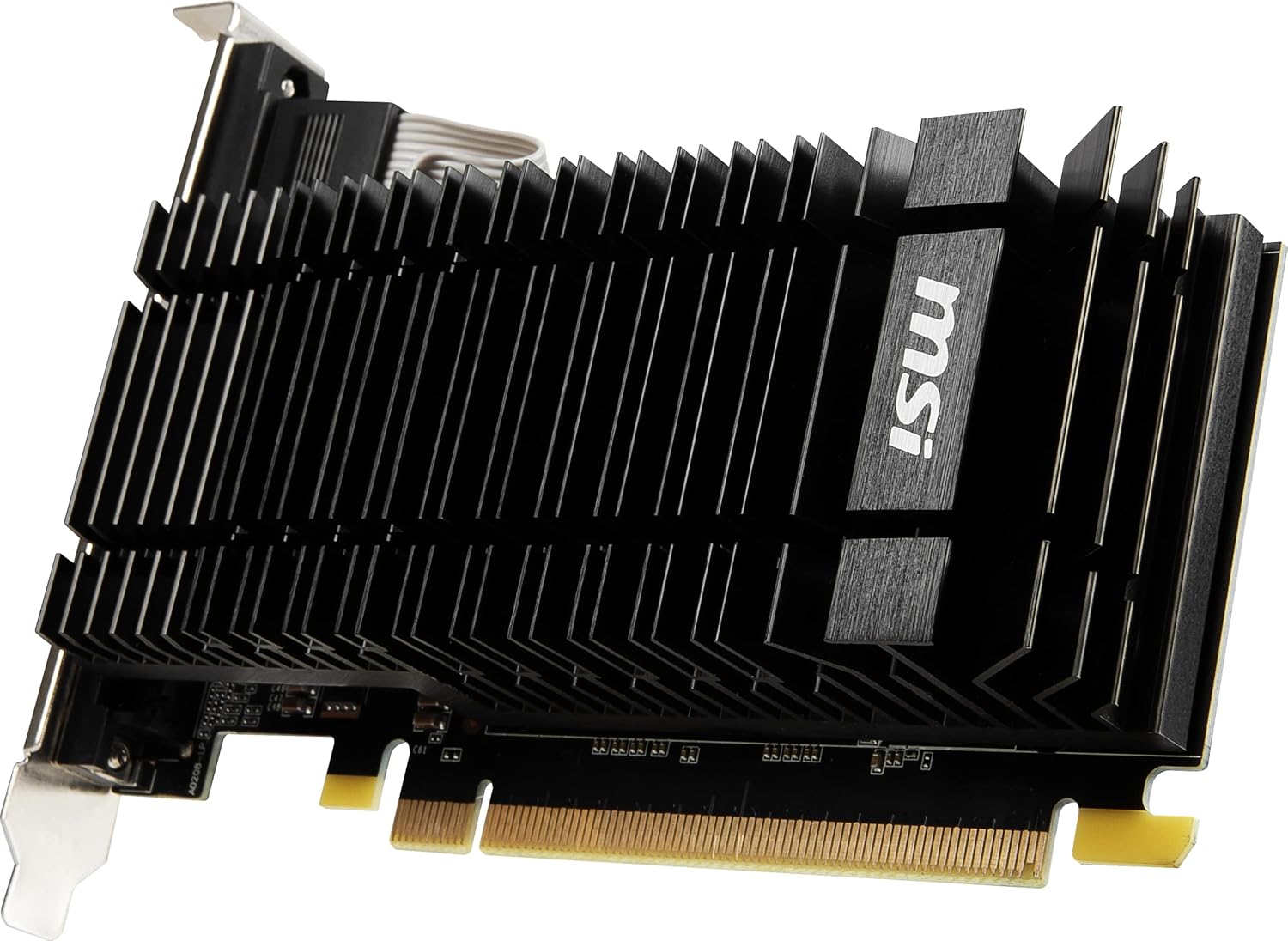 MSI GeForce GT 730 N730K-2GD3H/LPV1 Gaming Graphics Card - 2GB DDR3, 902 MHz, PCI Express 2.0, 64-bit, DL-DVI-D/HDMI/D-SUB