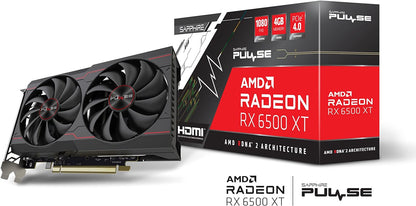 VGA Sapphire RX6500 XT 4GB Gaming OC, Radeon RX 6500XT Single