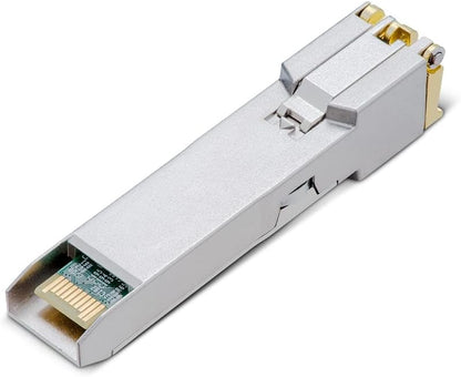 TP-Link TL-SM311T Modulo RJ45 SFP 1000BASE-T, Una Porta Gigabit RJ45 Ethernet, Supporta Funzioni di Controllo TX Disable, Funzionalità Hot-Pluggable SFP Footprint, Guscio in Metallo, Low EMI