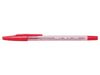 Pilot BPS Fine Ballpoint 0.5 mm Tip (Box of 12) - Red