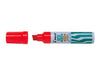 Pilot Supercolour Wide and Broad Permanent Marker Chisel 3.0 mm Tip - Red, Single Pen