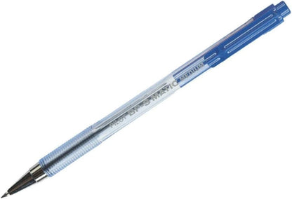 Pilot Penna A Sfera A Scatto Bps Matic Blu - 1 mm - 001621 (Conf.12