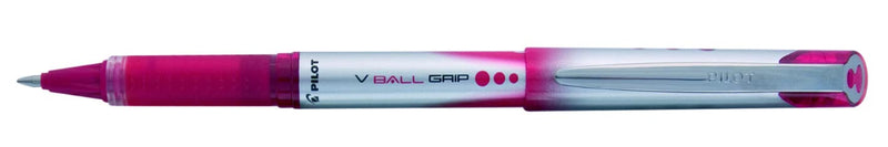 Pilot V Ball Grip Roller Ball Pens 0.5mm Tip Red Ink (Box of 12