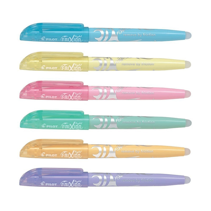 Pilot FriXion Light Soft Pastel 6er-Set