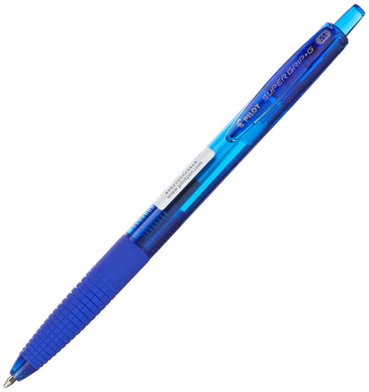 Pilot Super G Ballpoint Pen - Blue (Pack of 12