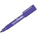 Pentel Bullet Tip Permanent Marker, Blue Ink, 1 Pack of 12 Markers