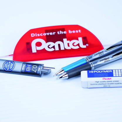Pentel 0.7 mm EnerGize Automatic Pencil - Sky Blue Barrel (Pack of 12), PL77-S