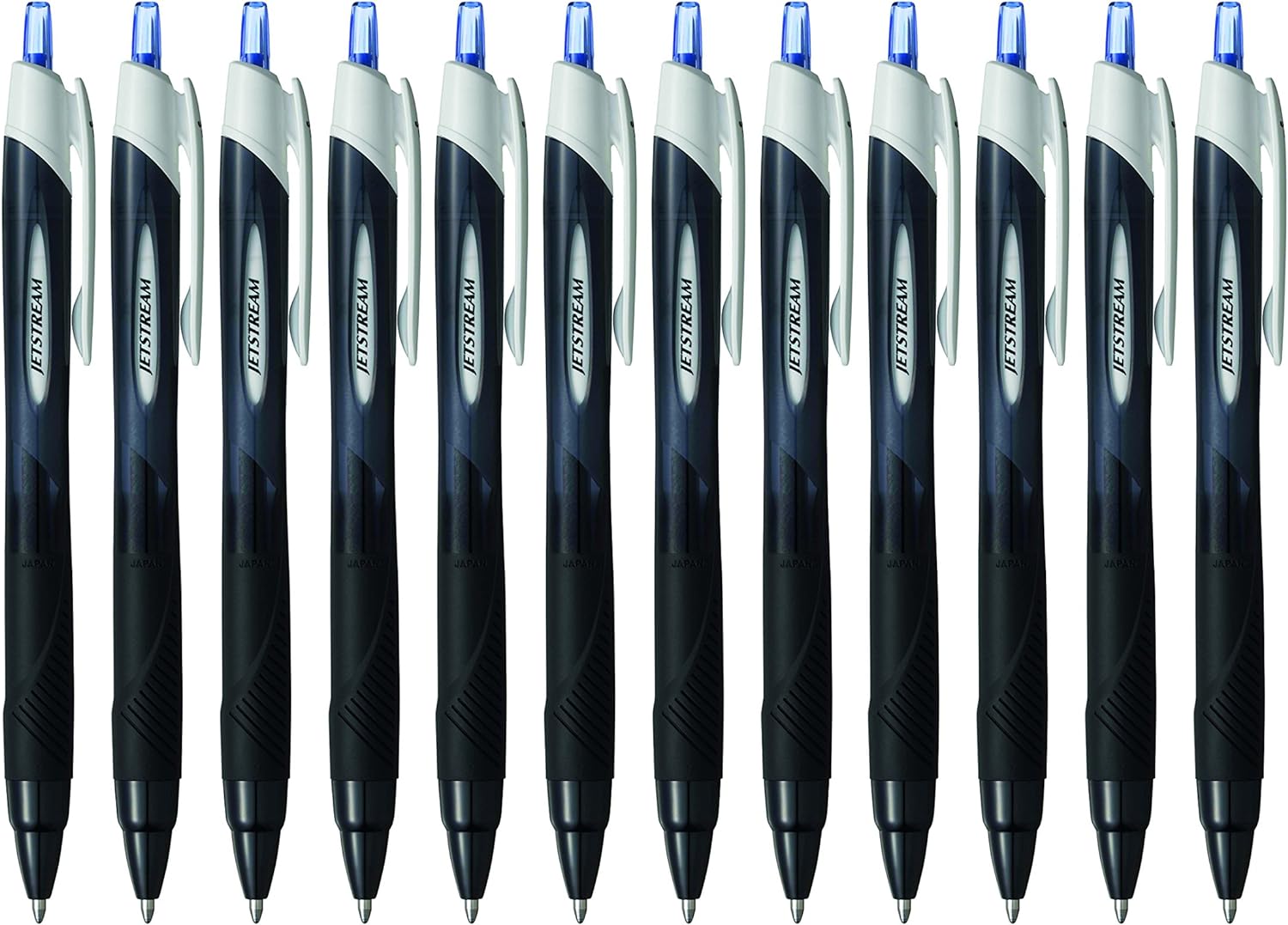 uni-ball 019828000 1 mm Jetstream Sport RT Rollerball Pen - Blue (Pack of 12