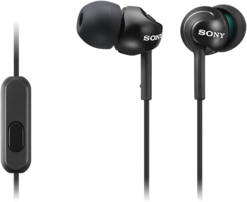 Sony MDREX110APB.CE7 Deep Bass Earphones with Smartphone Control and Mic