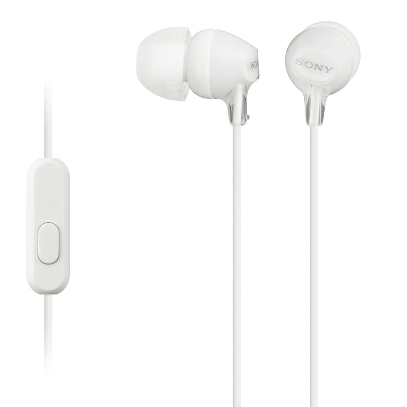 Sony MDR-EX15APWZ(CE7) Earphones with Smartphone Mic and Control