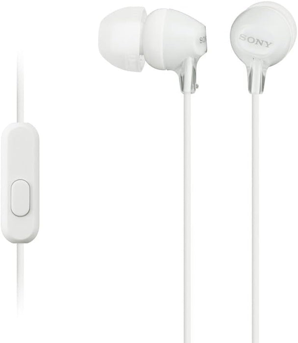 Sony MDR-EX15APWZ(CE7) Earphones with Smartphone Mic and Control
