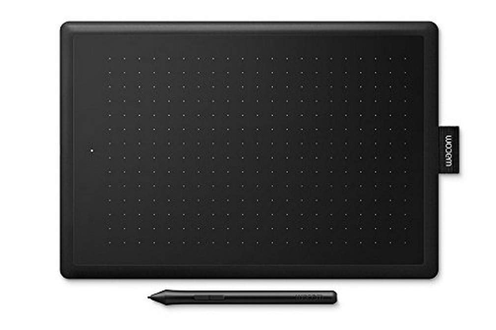 Wacom One by Wacom Medium Tableta digitalizadora, 2540 lineas por pulgada , 216 x 135 mm, USB, Negro - Tableta grafica (Alambrico, Pluma, 133 pps