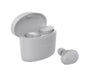 Yamaha TW-E5B True Wireless Bluetooth Earbuds in Charging Case with True Sound, aptX Adaptive, Game Mode, Ambient Sound, Listening Care and Built-In Microphone, in Grey