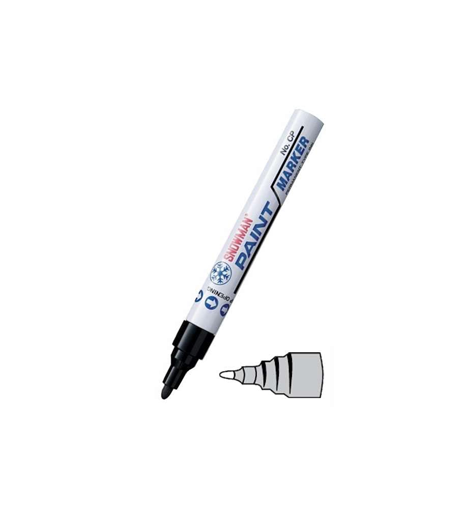 Snowman CP12 – Paint Marker Paint Marker Pens (Blue)