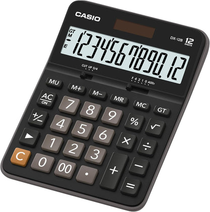 CASIO DX-12B CALCOLATRICE DA TAVOLO 12 CIFRE