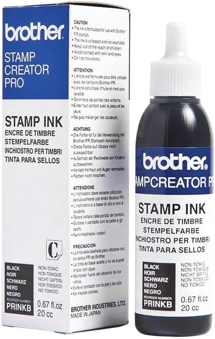 BROTHER Pr-Ink Nachfuellfarbe B Black