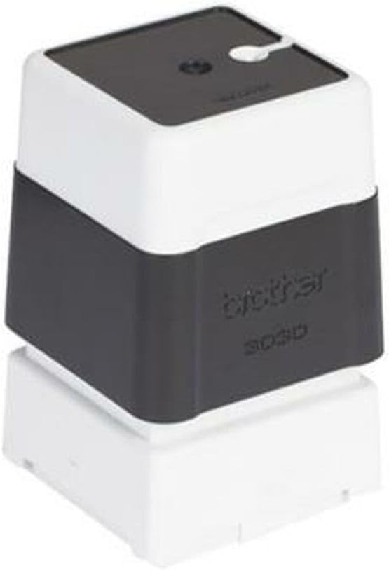 Brother PR3458B6P Timbro Nero Dimensione 34x58 mm - Confezione da 6 pezzi