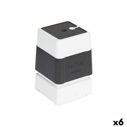 Brother PR3458B6P Timbro Nero Dimensione 34x58 mm - Confezione da 6 pezzi