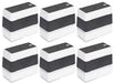 Brother PR2770B6P - Montura de sellos negra (6 sellos de 27 x 70 mm