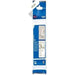 Brother TZe-R254 Labelling Tape Cassette, Gold on White, 24mm (W) x 4M (L), Ribbon Tape, Brother Genuine Supplies