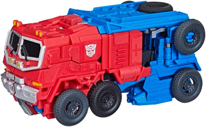 TRANSFORMERS Toys Rise of the Beasts Film, Smash Changer Optimus Prime Action Figure – Ages 6 and up, 22.5 cm