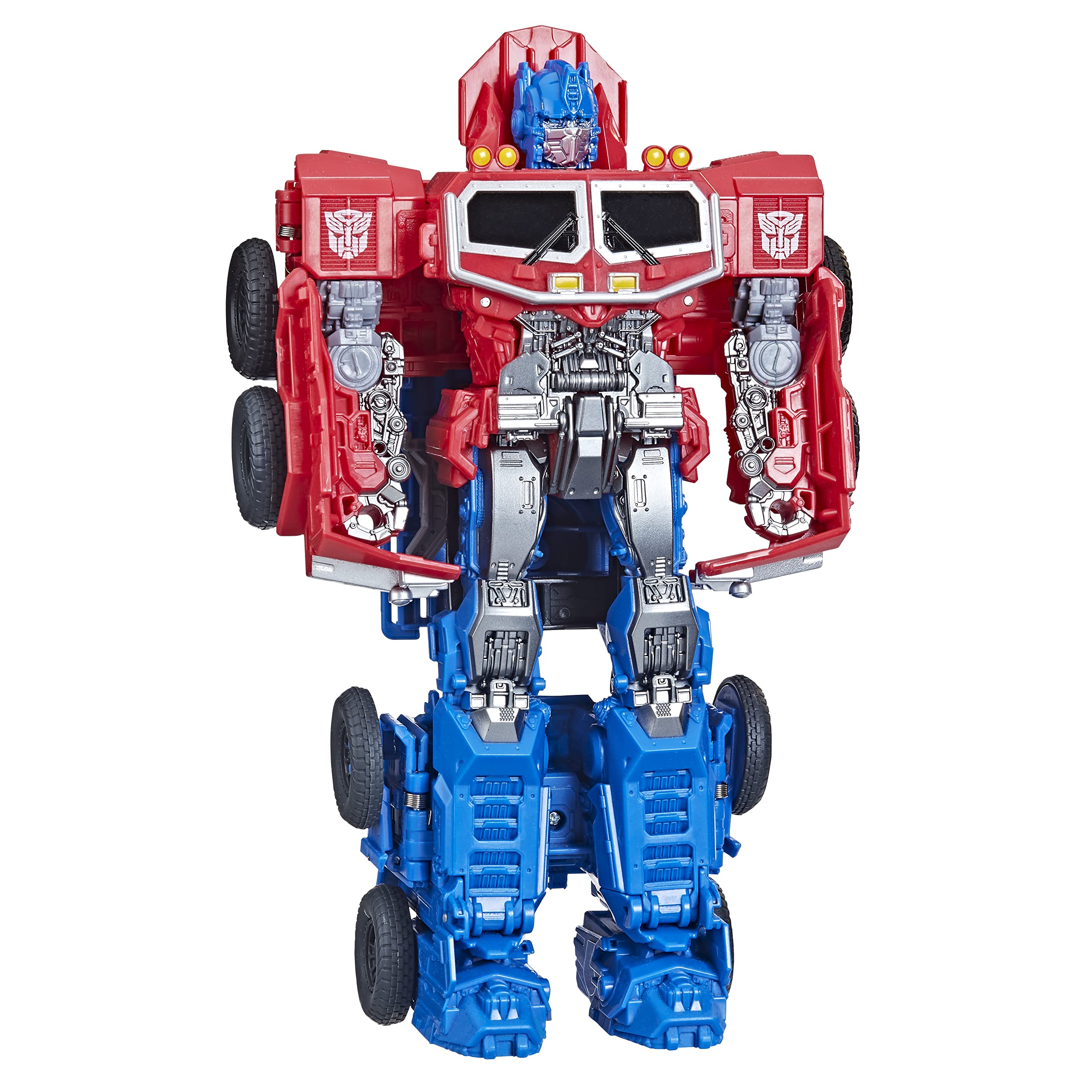 TRANSFORMERS Toys Rise of the Beasts Film, Smash Changer Optimus Prime Action Figure – Ages 6 and up, 22.5 cm