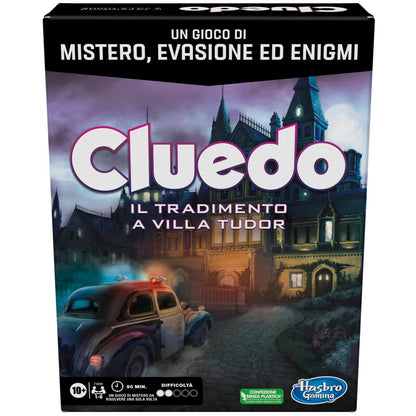 Hasbro Gaming, Gioco da Tavolo, 10+ anni, Contiene: 6 pedine di plastica, 6 tabelloni, 2 buste segrete, 1 oggetto misterioso, 124 carte e foglio di istruzioni