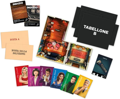 Hasbro Gaming, Gioco da Tavolo, 10+ anni, Contiene: 6 pedine di plastica, 6 tabelloni, 2 buste segrete, 1 oggetto misterioso, 124 carte e foglio di istruzioni