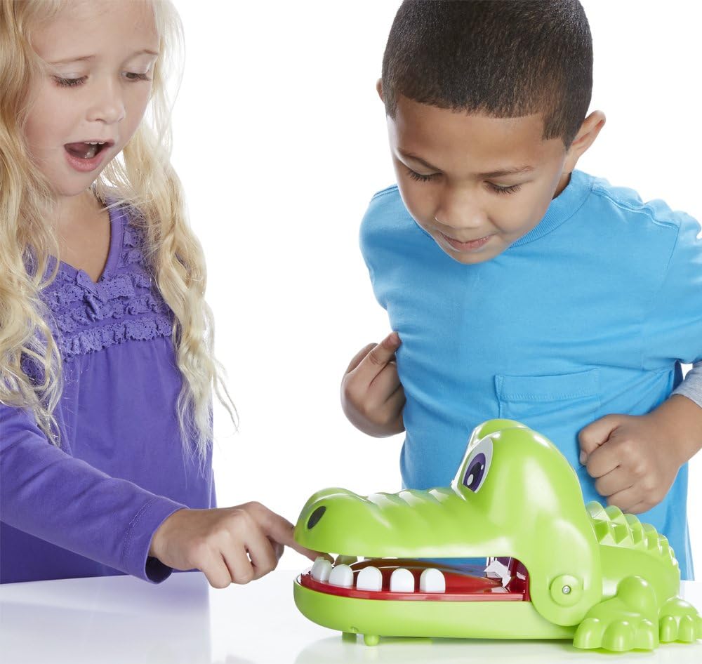Hasbro Gaming B0408803 crocodile Board, Skill Game, multicoloured, M