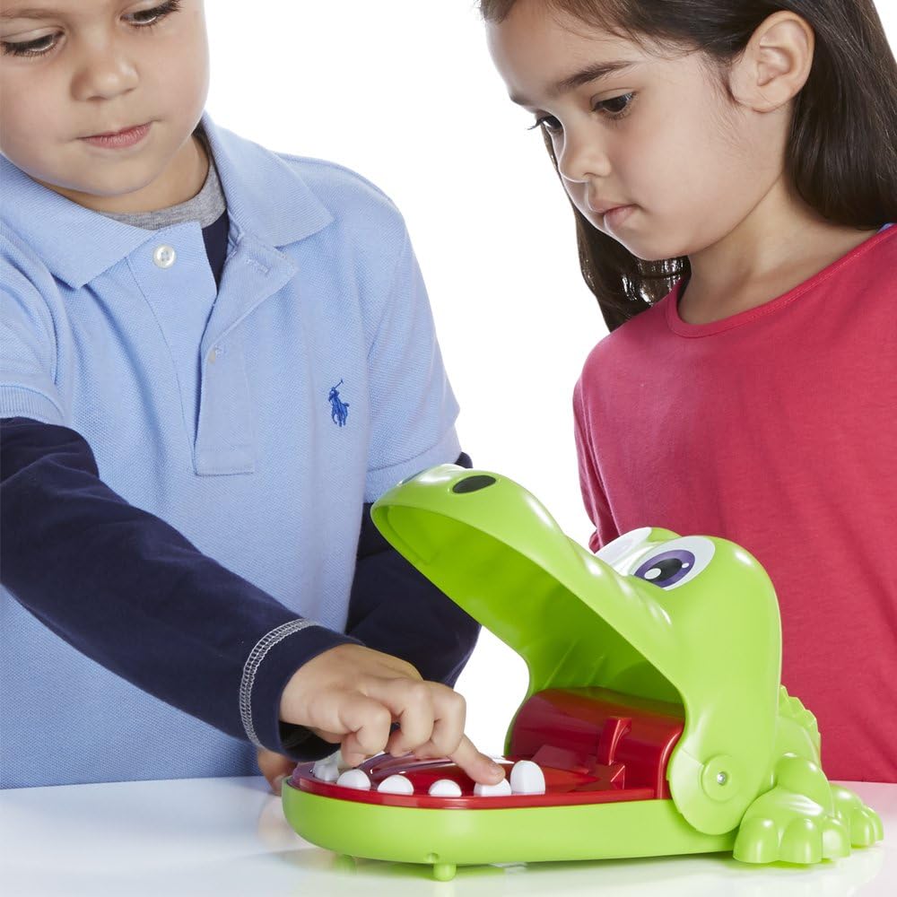Hasbro Gaming B0408803 crocodile Board, Skill Game, multicoloured, M