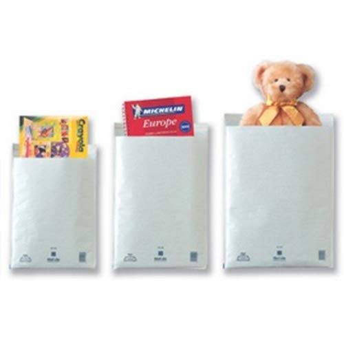 White Padded ENVELOPES 10 in (18 X 26 cm Useful MAIL LITE 100405566