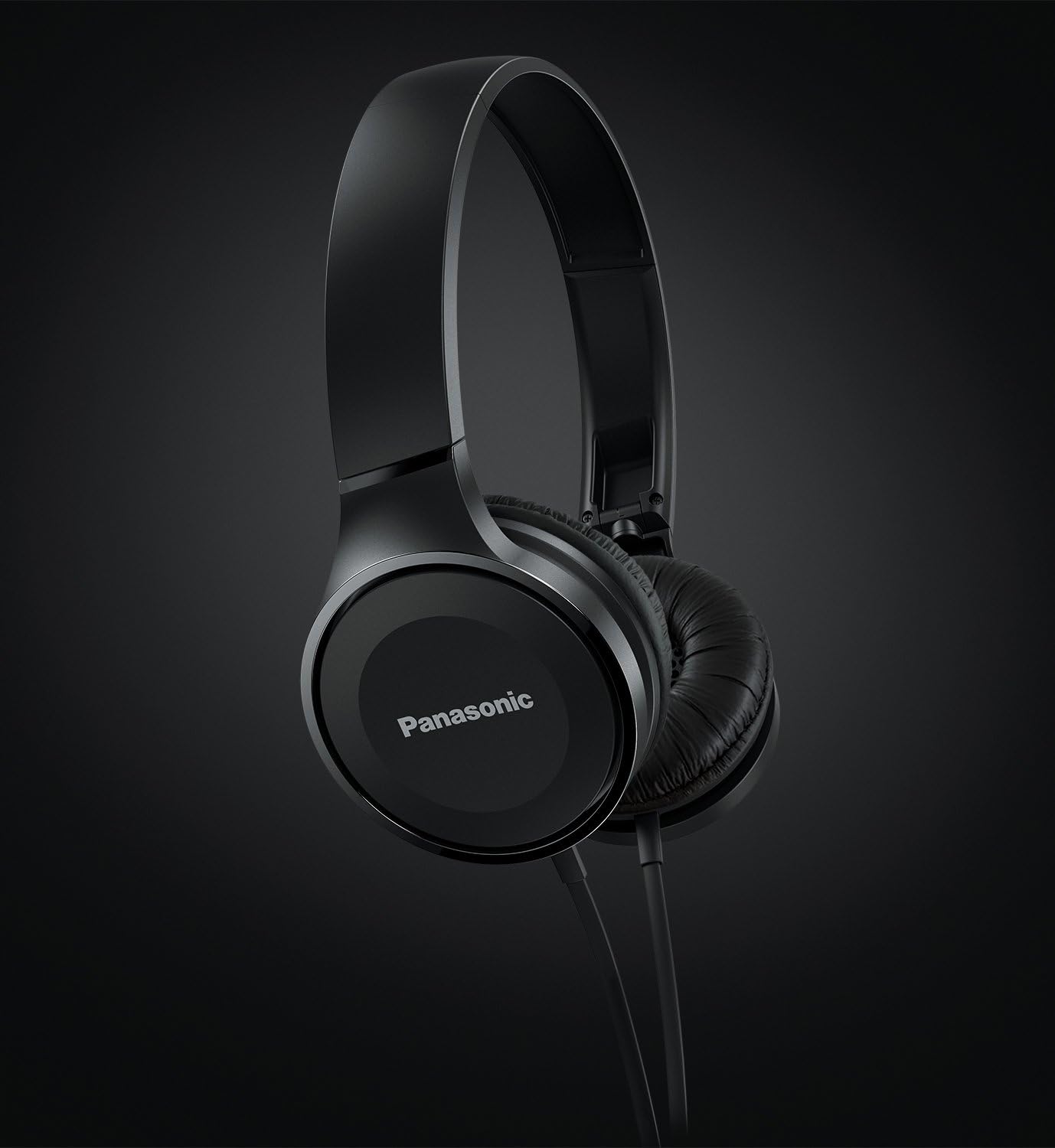 Panasonic RP-HF100M Cuffie con Filo, On Ear, Suono Potente e Bilanciato, Compatte, Leggere e Pieghevoli, con Microfono