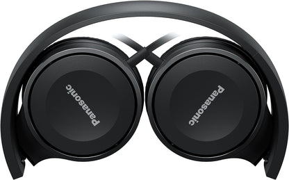 Panasonic RP-HF100M Cuffie con Filo, On Ear, Suono Potente e Bilanciato, Compatte, Leggere e Pieghevoli, con Microfono