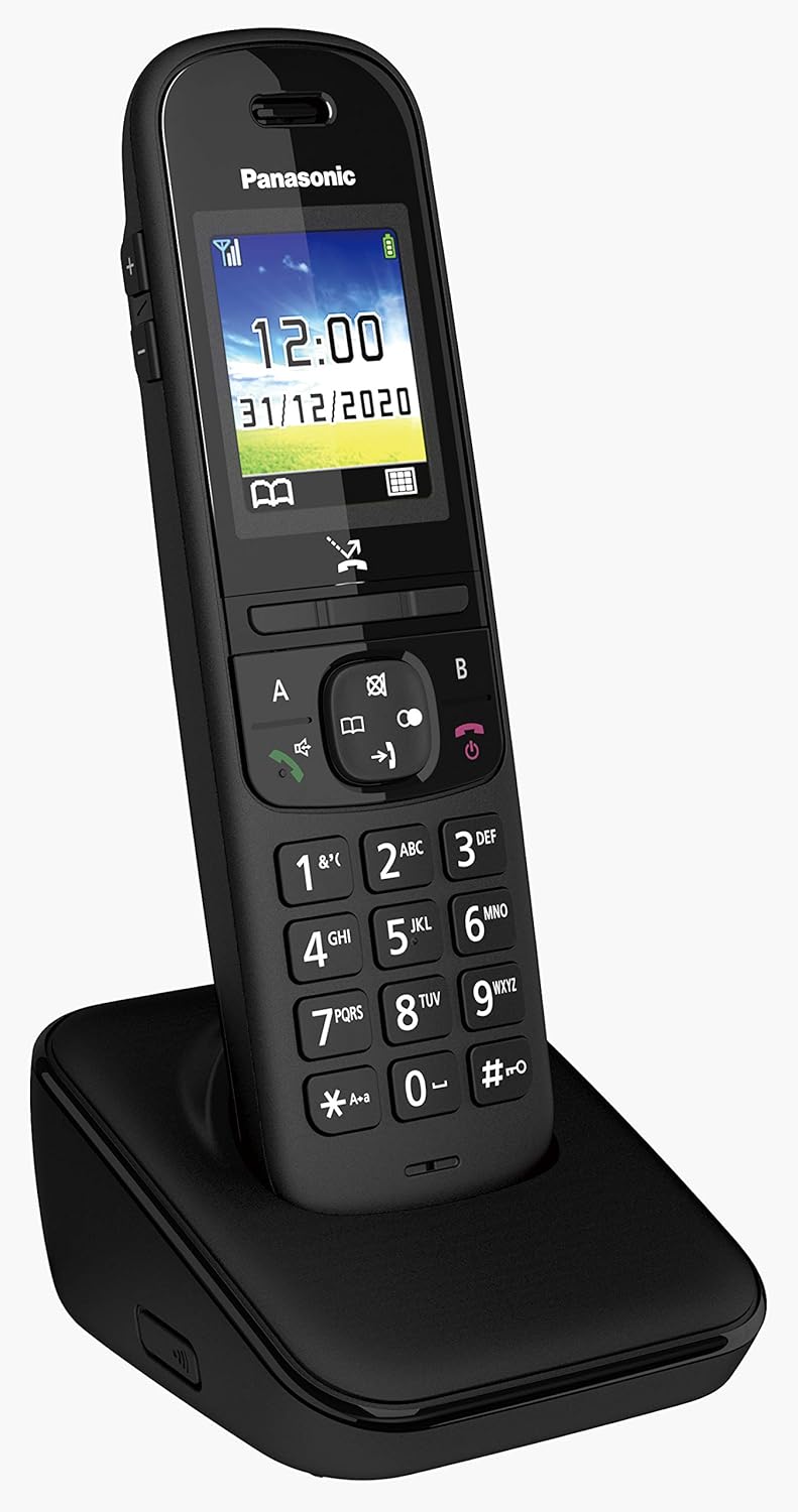 Panasonic Cordless Kx-Tgh710Jtb Black