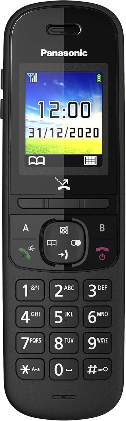 Panasonic Cordless Kx-Tgh710Jtb Black