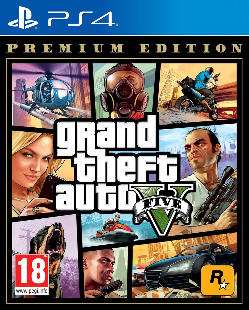 Grand Theft Auto V - Premium Edition - PlayStation 4  PlayStation 4 Single